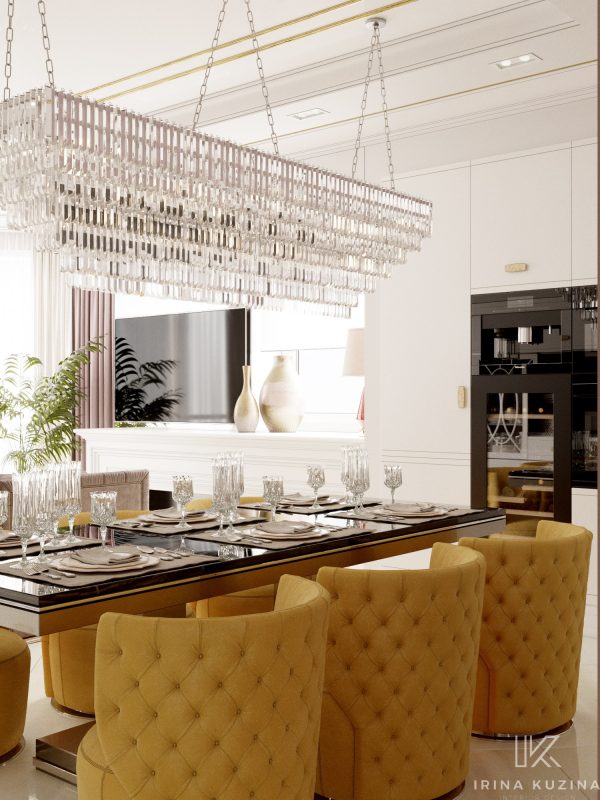 Кухня-гостиная-столовая