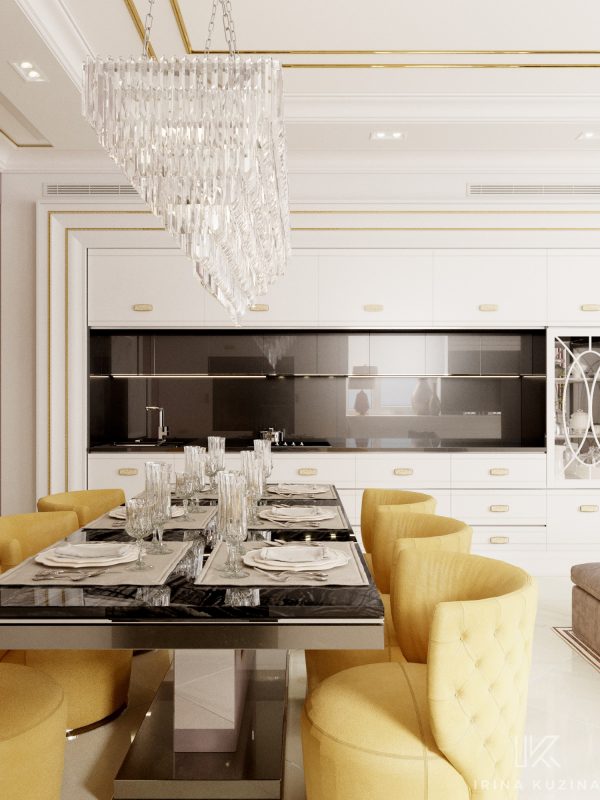 Кухня-гостиная-столовая