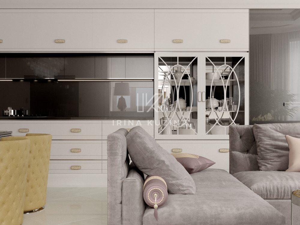 Кухня-гостиная-столовая